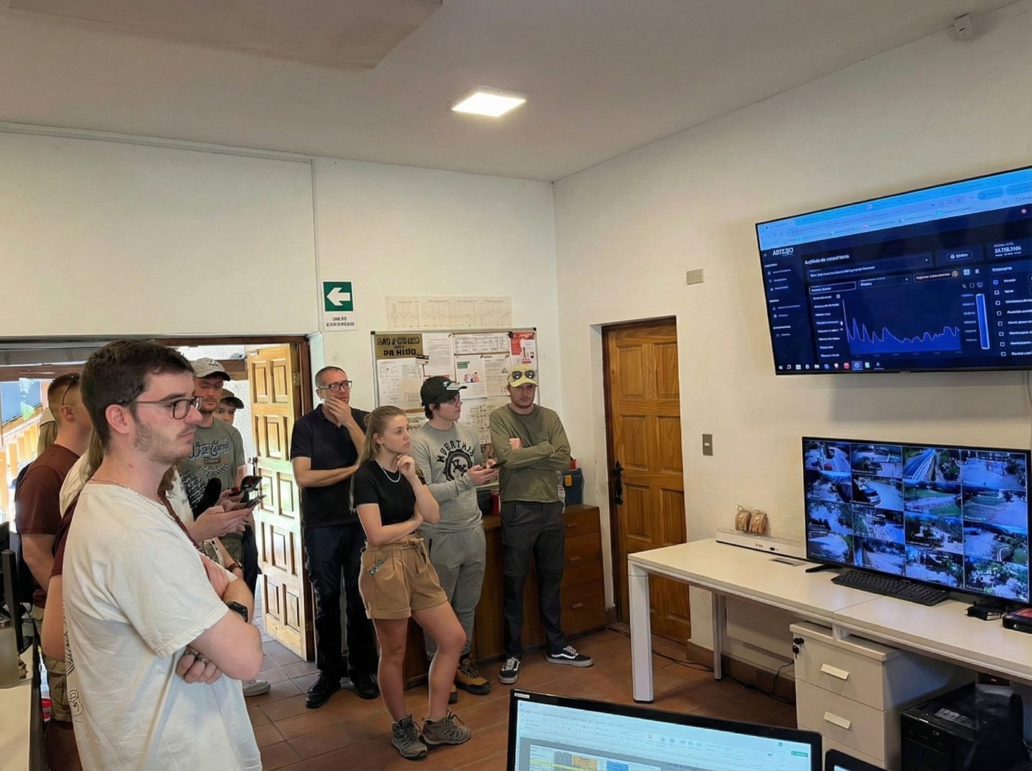 Estudiantes de Lincoln University visitaron la Junta de Vigilancia del río Maipo Primera Sección en San José de Maipo