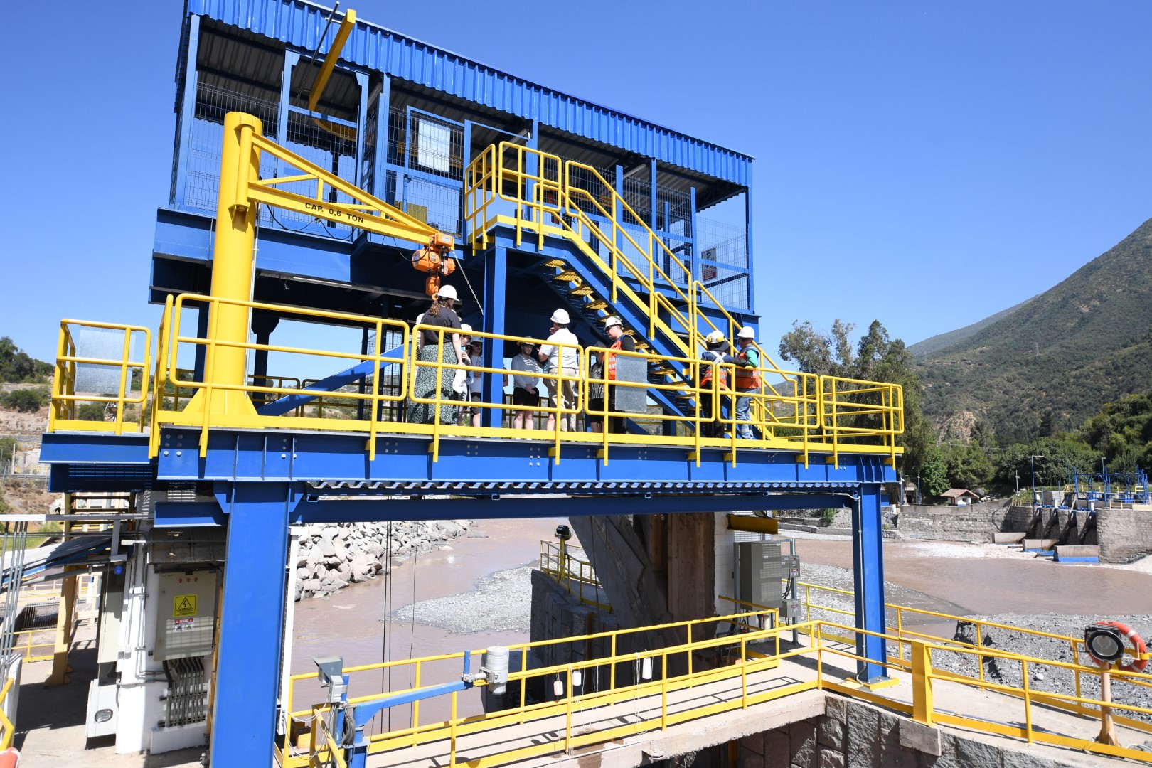 Estudiantes de Lincoln University visitaron la Junta de Vigilancia del río Maipo Primera Sección en San José de Maipo