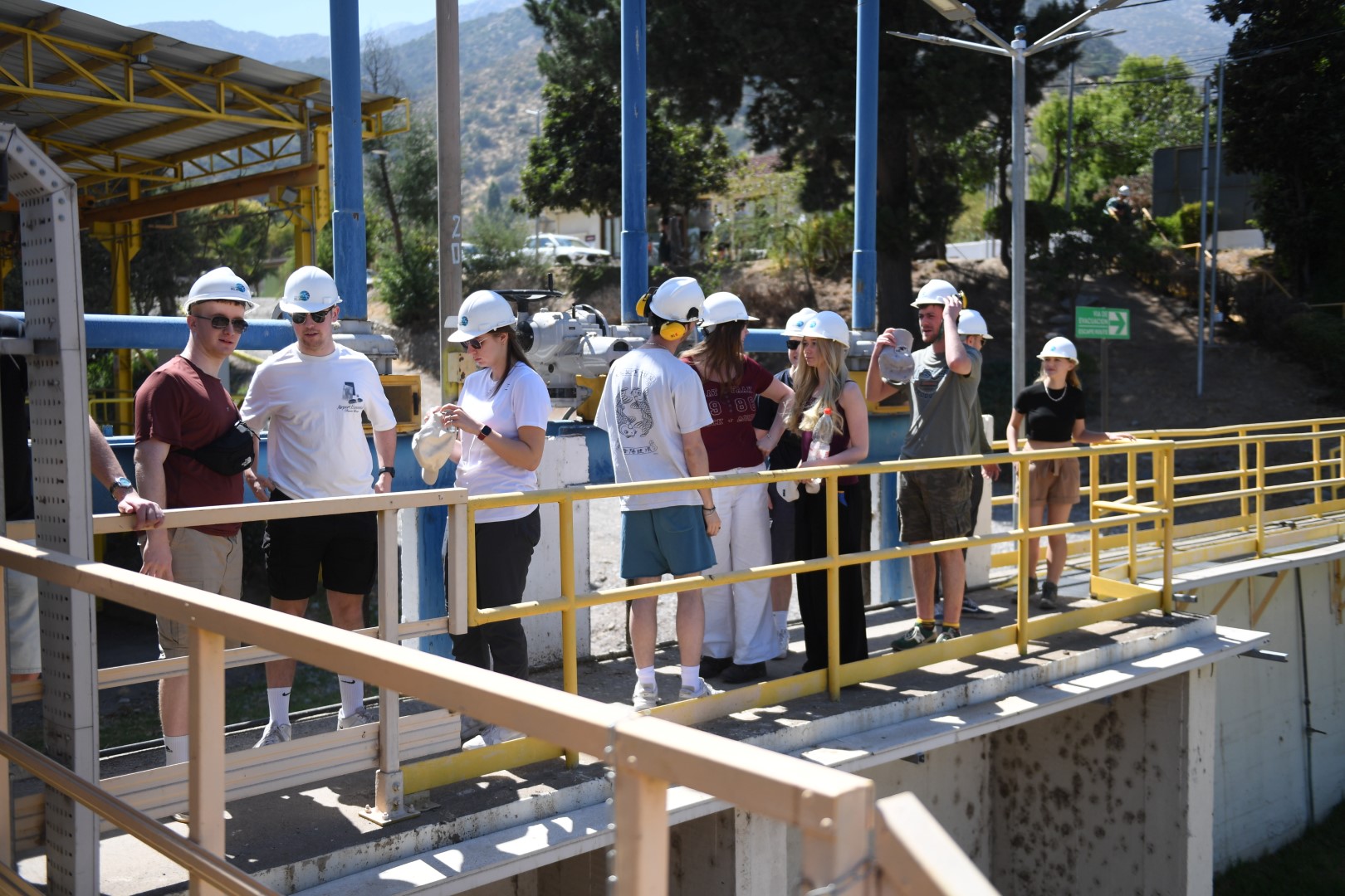 Estudiantes de Lincoln University visitaron la Junta de Vigilancia del río Maipo Primera Sección en San José de Maipo