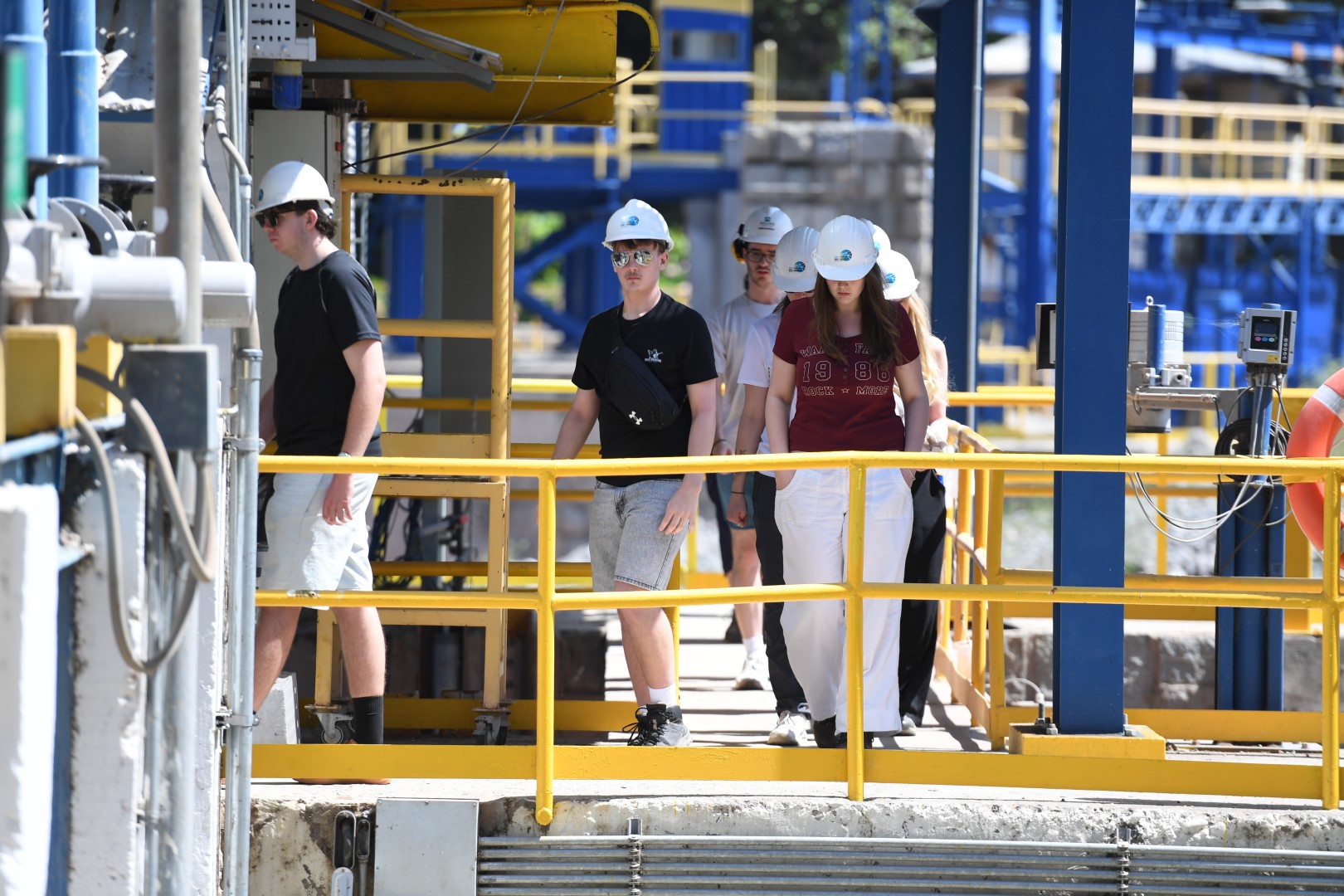 Estudiantes de Lincoln University visitaron la Junta de Vigilancia del río Maipo Primera Sección en San José de Maipo