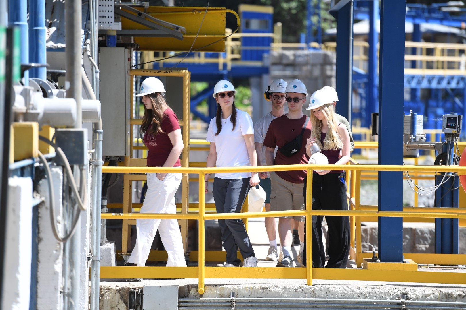 Estudiantes de Lincoln University visitaron la Junta de Vigilancia del río Maipo Primera Sección en San José de Maipo
