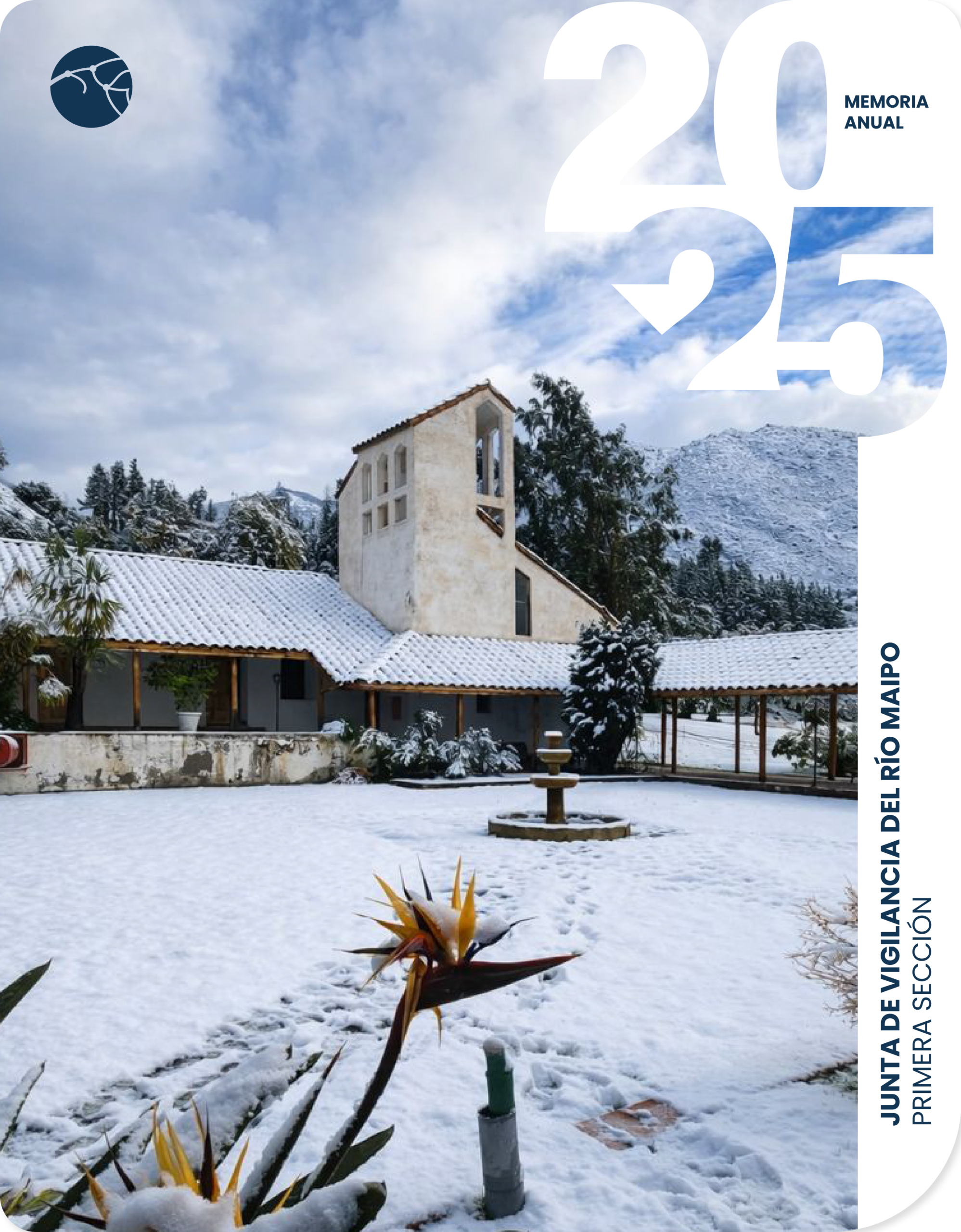 Memoria anual que la Junta de Vigilancia del río Maipo Primera Sección, presenta a la Asamblea General Ordinaria de 2026.